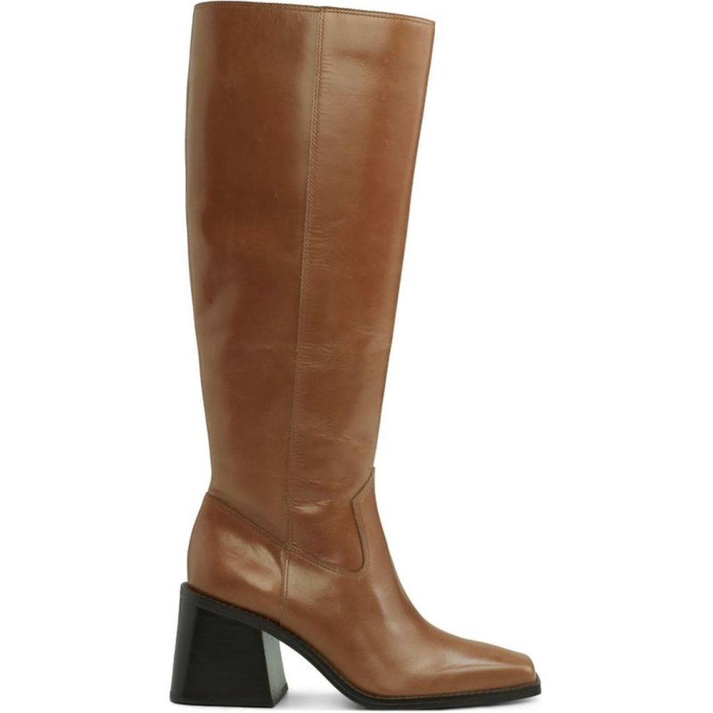 Vince Camuto Womens Sangeti Brown Leather Dressy Knee-High Boots Shoes NWT - Picture 2 of 3